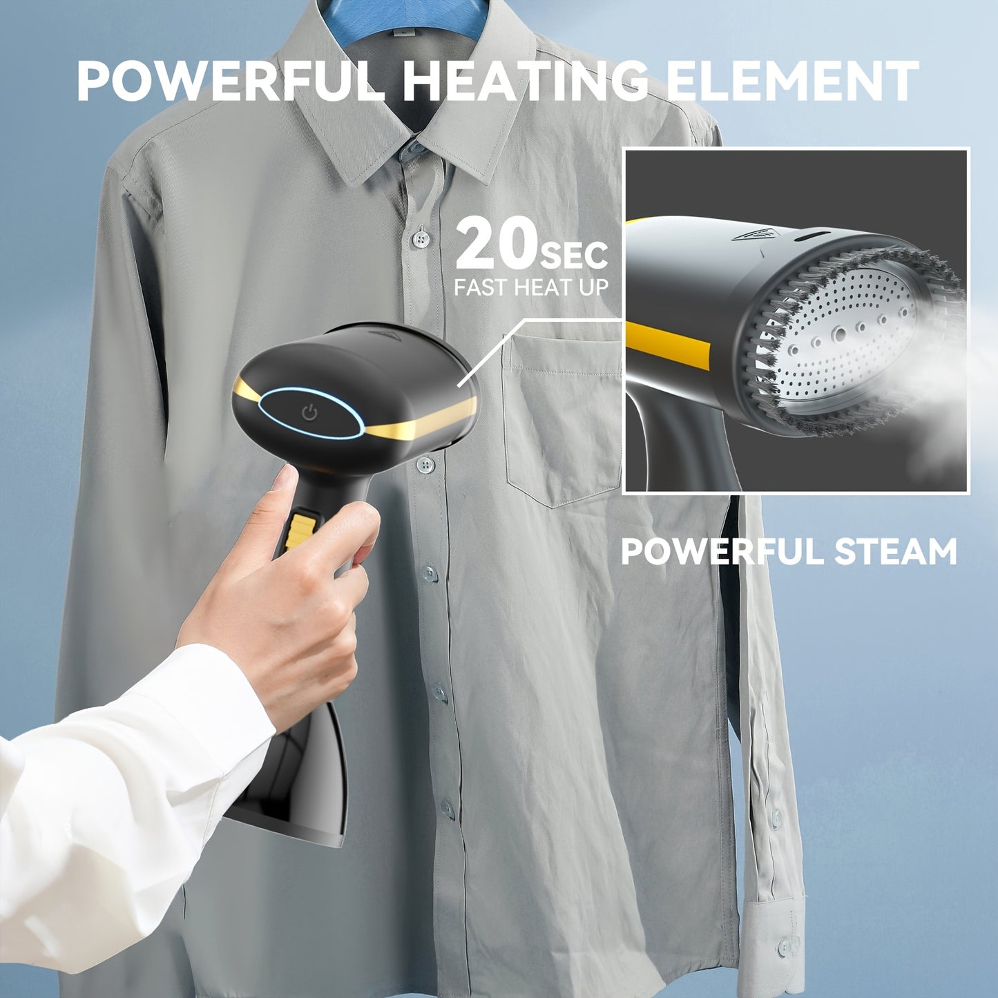 1100W Portable Handheld Steam Iron