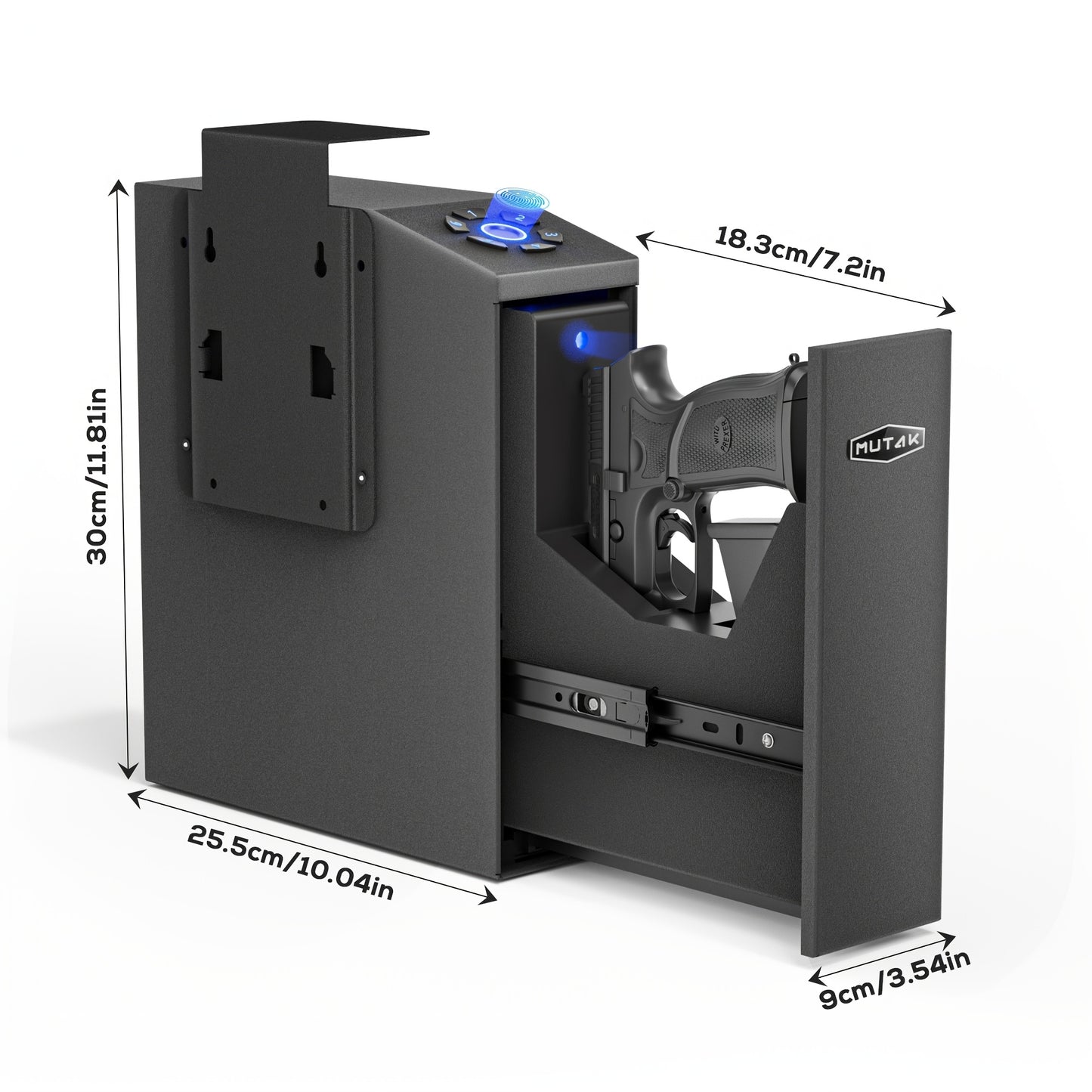 , Biometric Pistol Safe