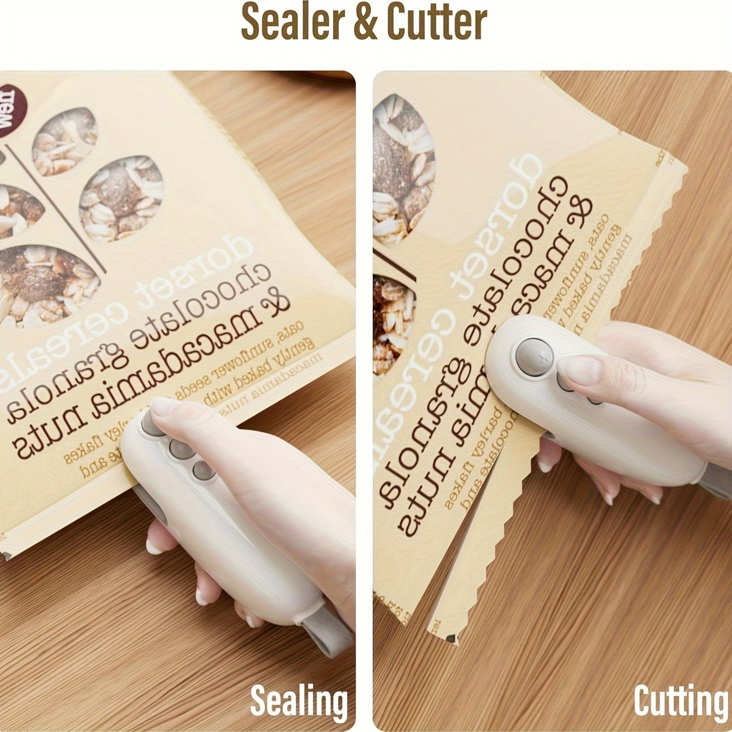 Portable 1pc, Mini Snack Sealer