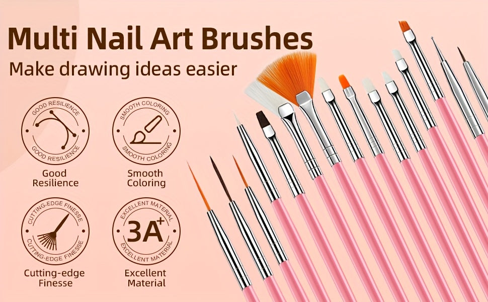 Acrylic Nail Kit with Drill & UV Light - Professional Starter Set