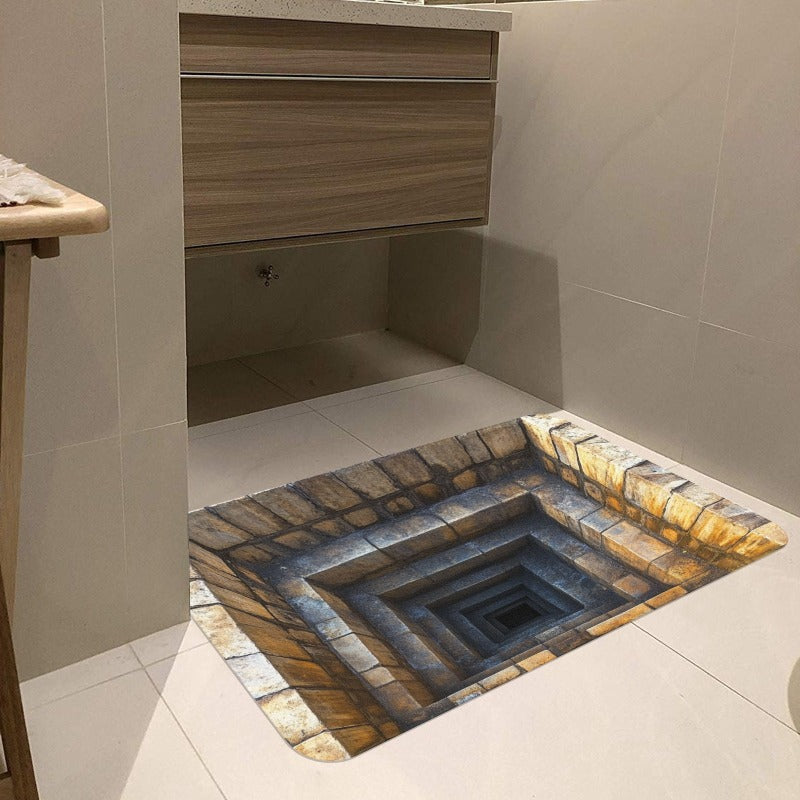 3D Optical Illusion Doormat