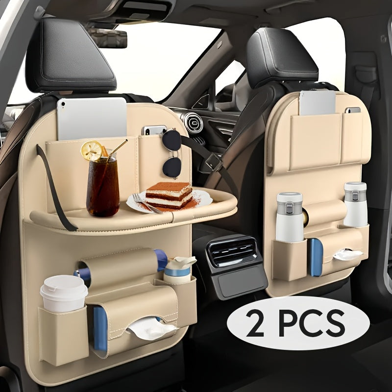 Car Back Seat Organizer Kit