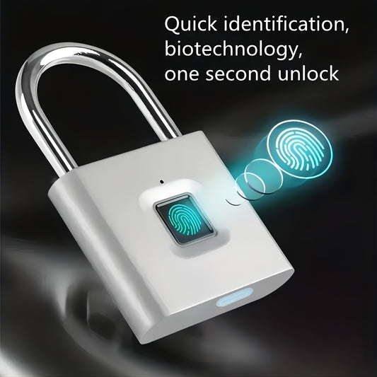 Smart Fingerprint Padlock - Quick Biometric Access