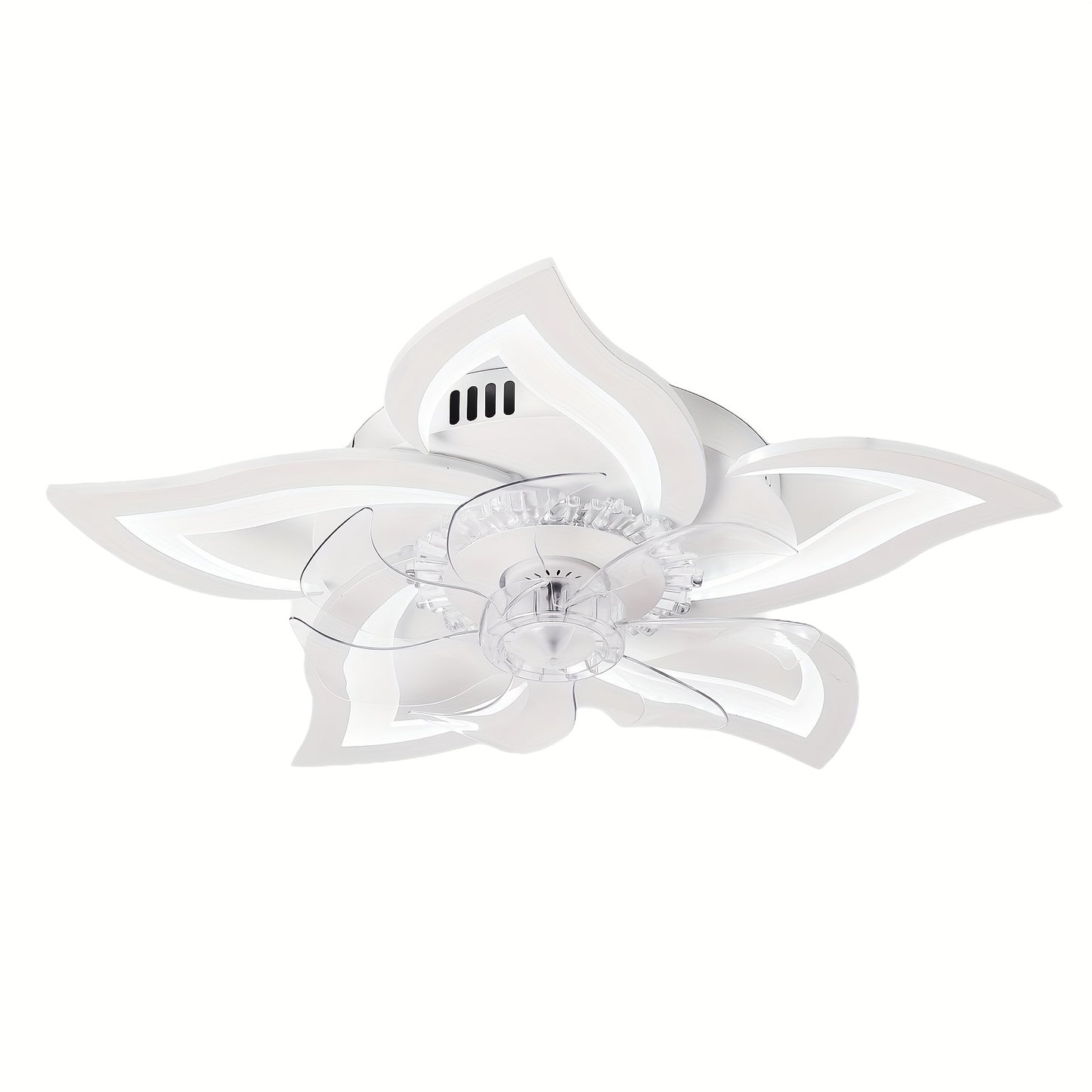 27" Low Profile Ceiling Fan with Light | 6 Speeds, 3 Color Dimmable Remote & App