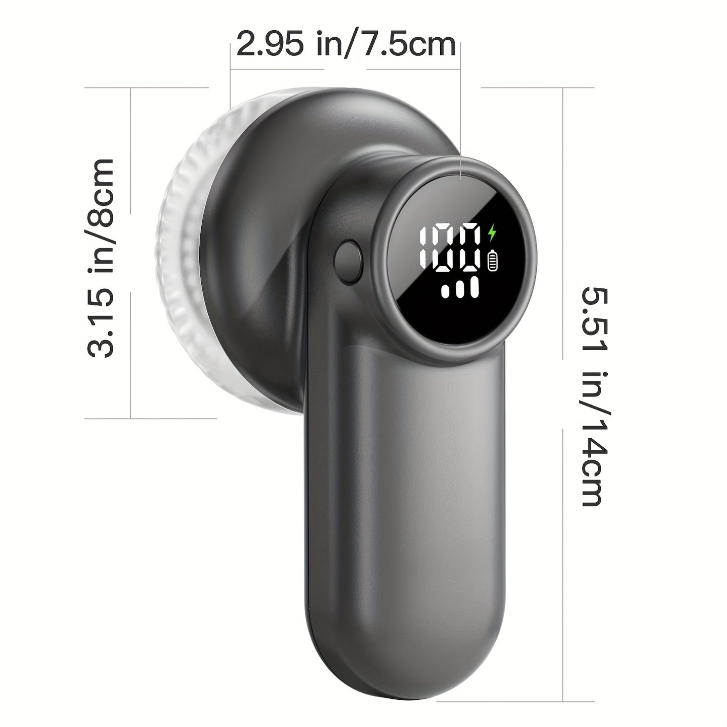 Rechargeable Fabric Shaver - Electric Lint Remover for Clothes & Furniture