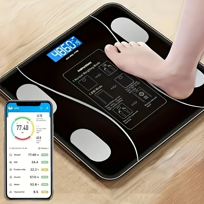 Digital Bathroom Scale with LED Display