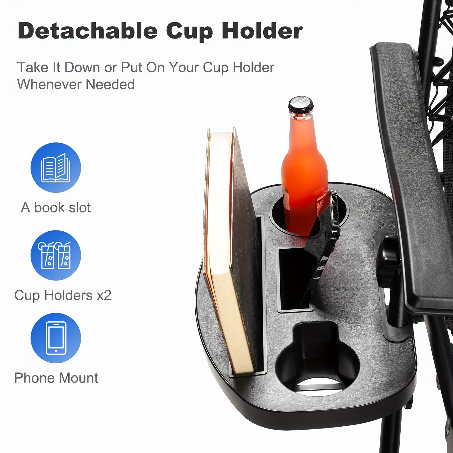 2-Pack Zero Gravity Lounge Chairs