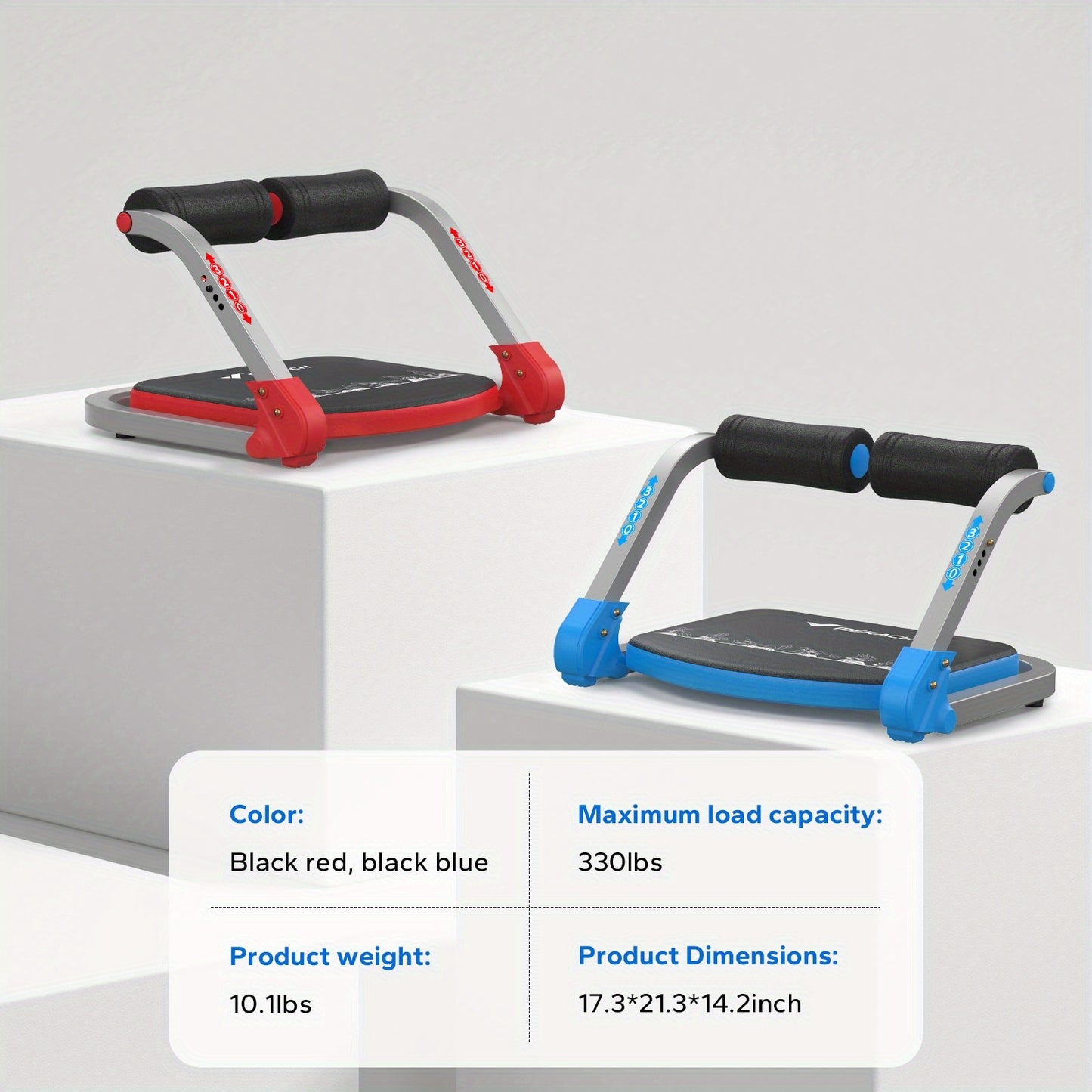 MERACH Ab Machine - 3 Adjustable Resistance