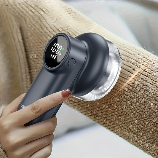 Rechargeable Fabric Shaver - Electric Lint Remover for Clothes & Furniture