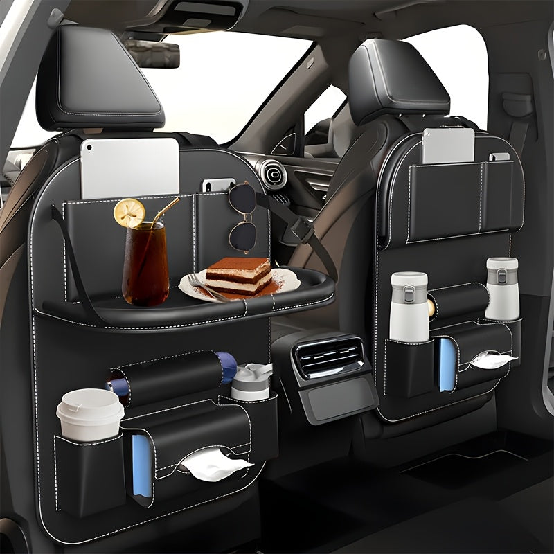 Car Back Seat Organizer Kit
