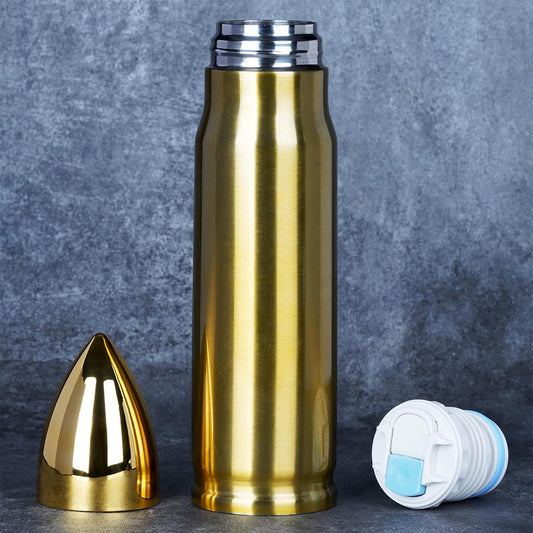 Stainless Steel 17 Oz. Bullet Water Bottle