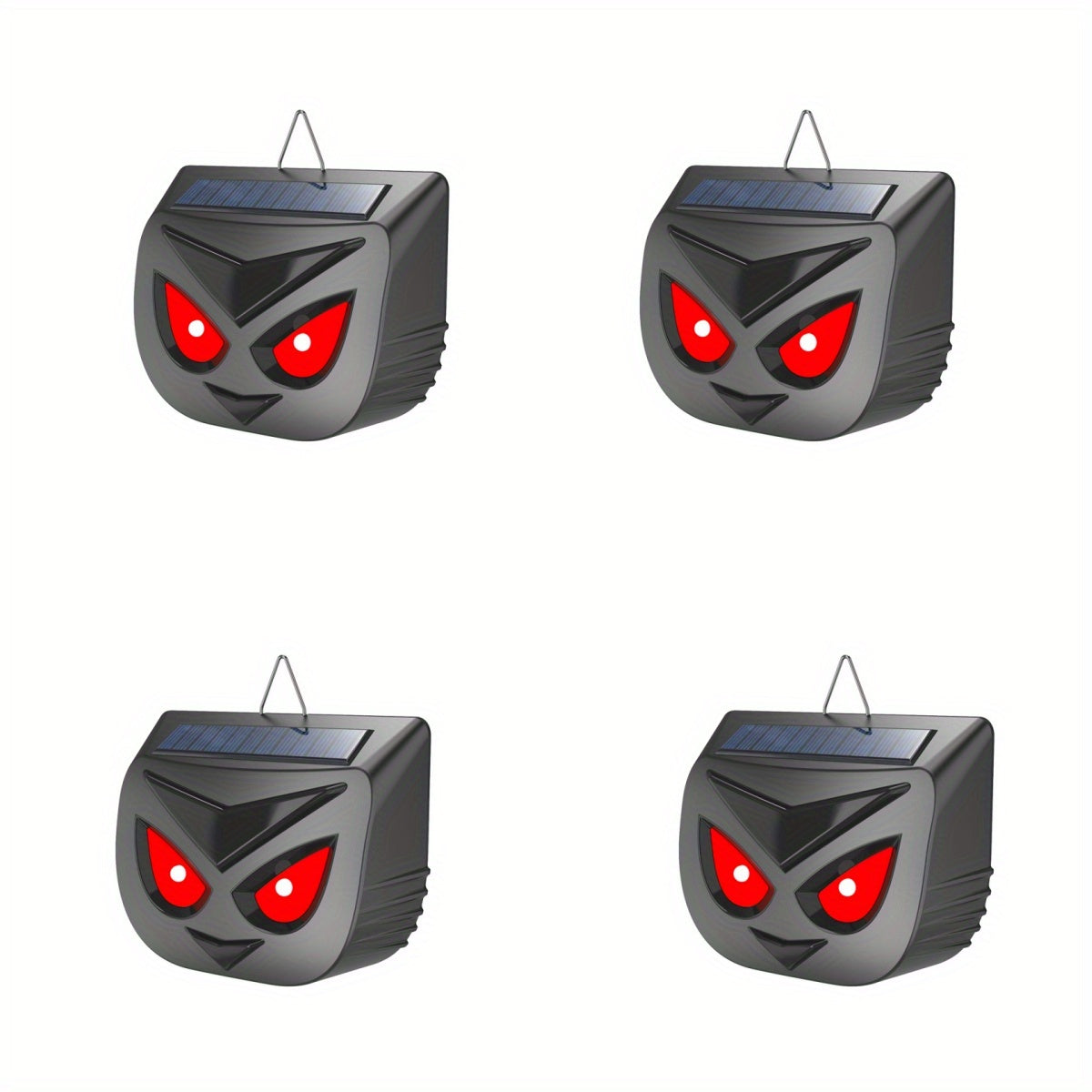 4-Pack Solar Animal Repeller - Predator Lights for Chicken Coop Protection