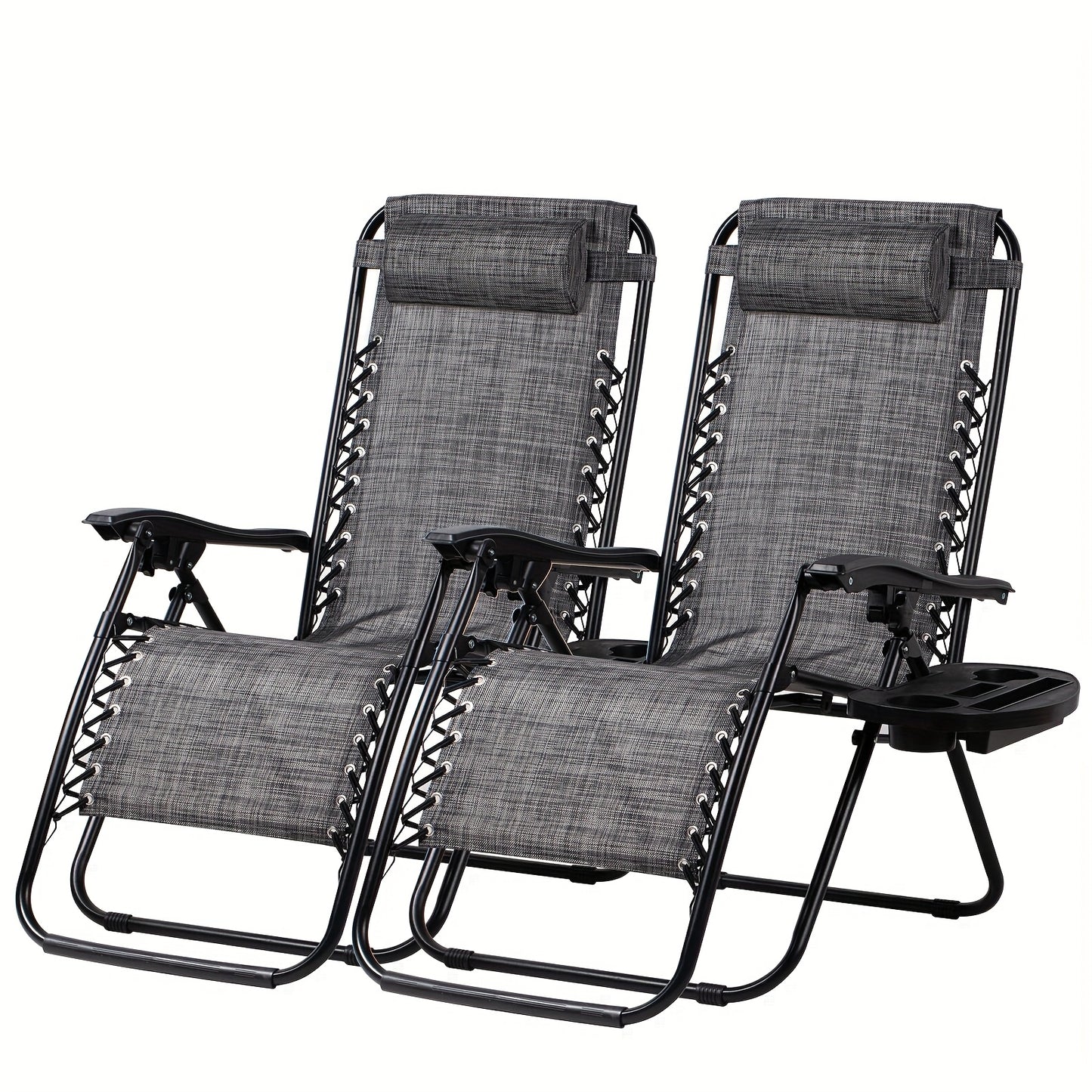 2-Pack Zero Gravity Lounge Chairs