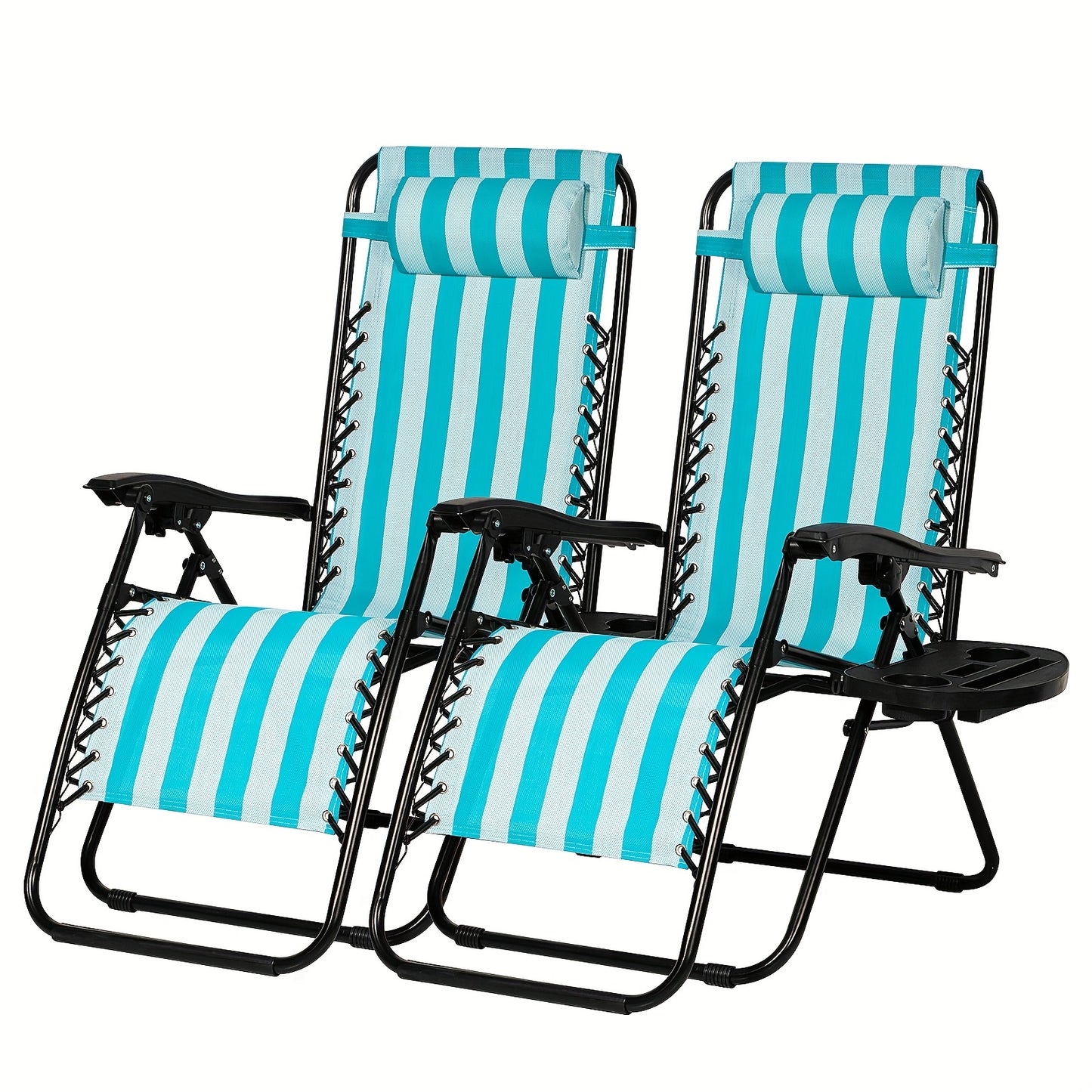 2-Pack Zero Gravity Lounge Chairs