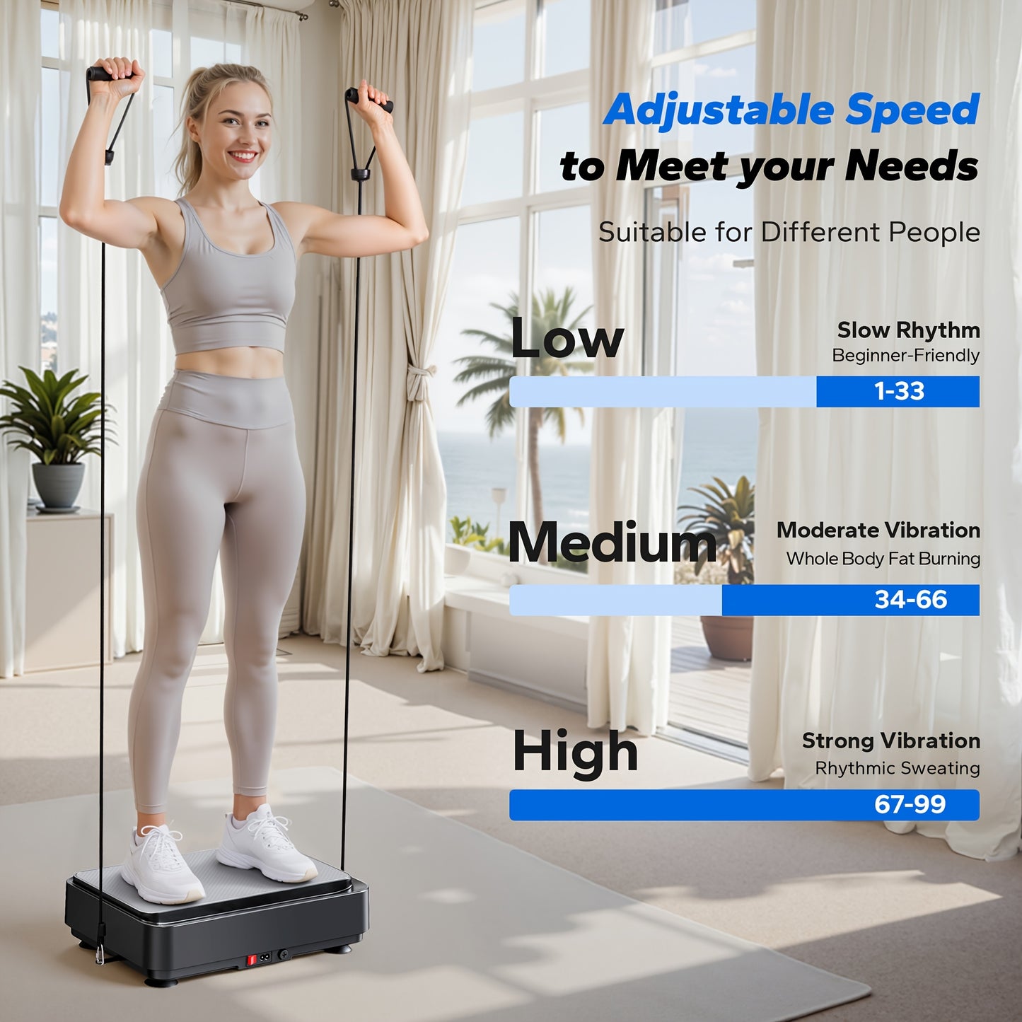 Vibration Plate Exercise Machine