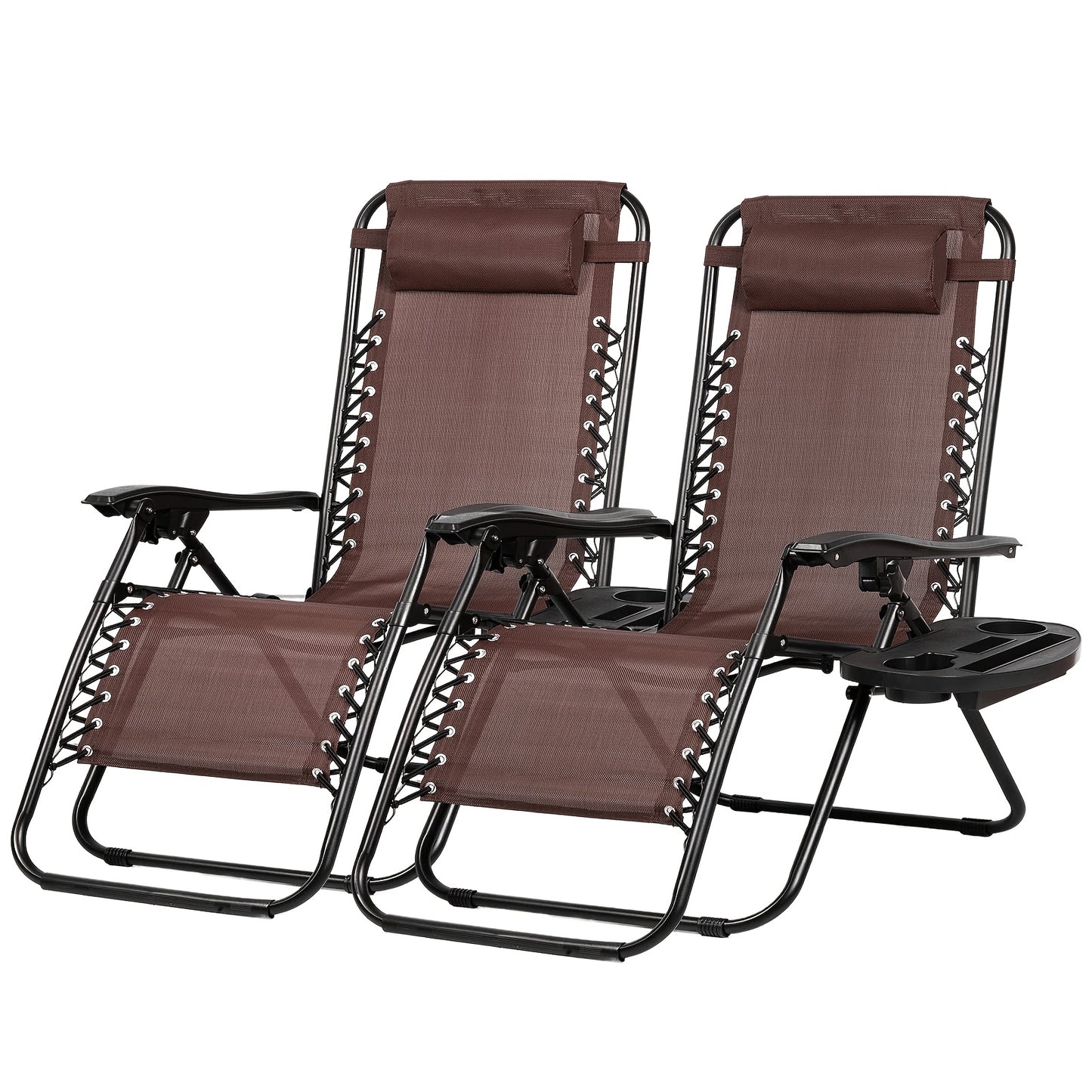 2-Pack Zero Gravity Lounge Chairs