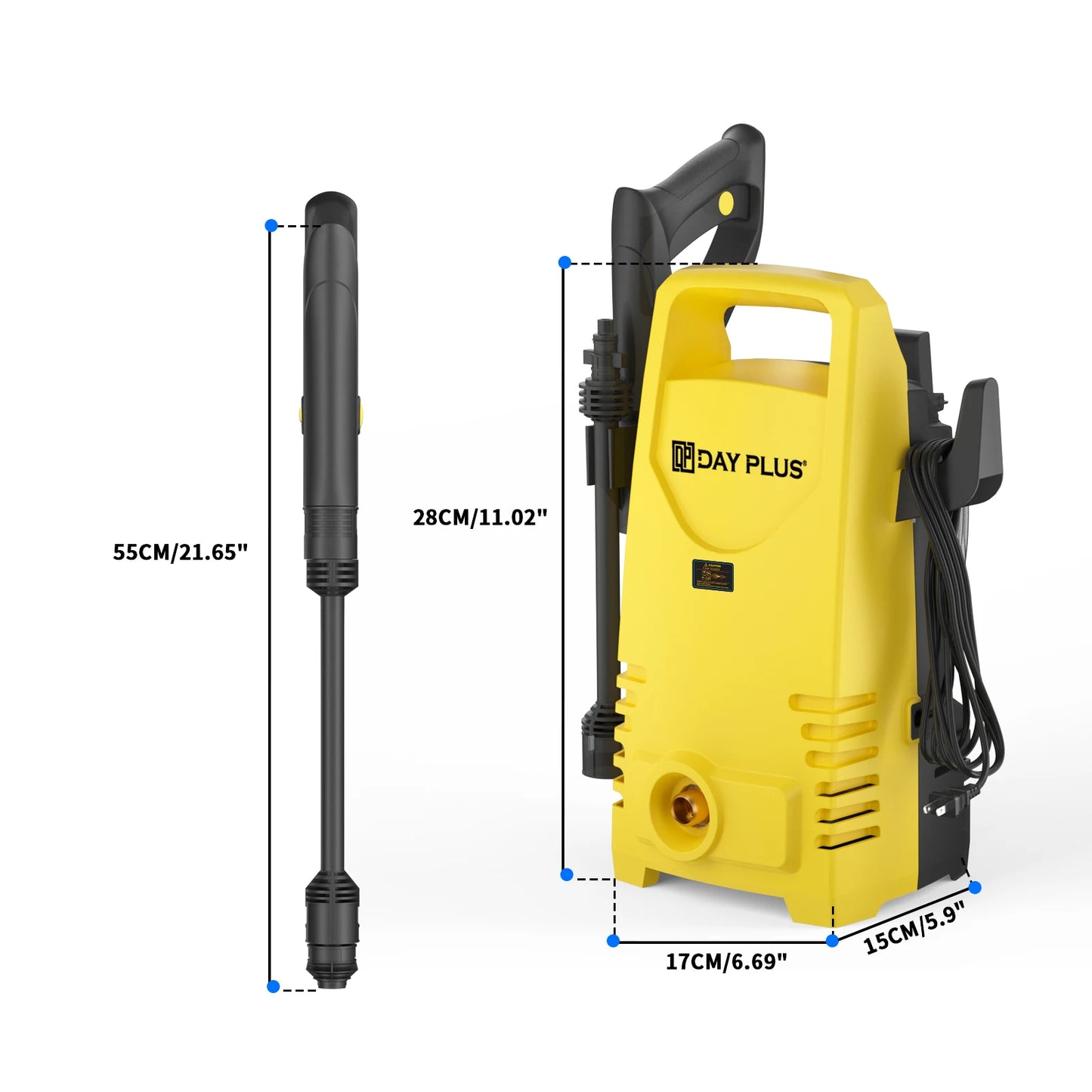 Electric High-Pressure Washer 5000W 350Bar/5000PSI