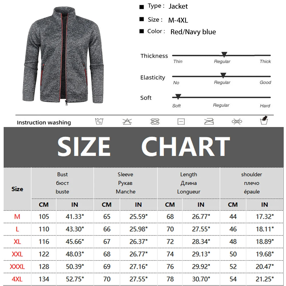 Men Zipper Jackets