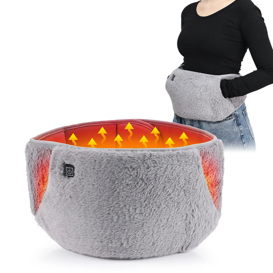 Abdomen Heating Belt Hand Warmer Women Menstrual Pain Relief Therapy Waist Belt