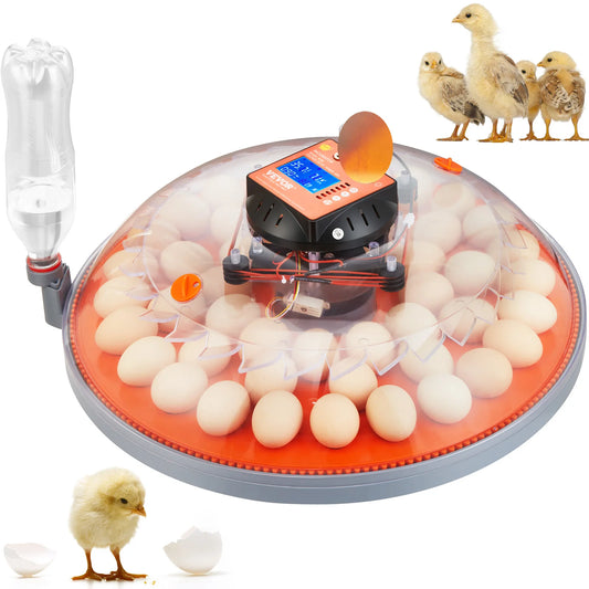 VEVOR Egg Incubator Automatic Turner Poultry Hatcher with Temperature Humidity Control for Chicken Duck Hatching Eggs