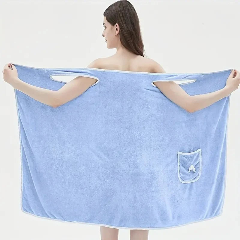 Wearable Bath Towel, Quick Drying