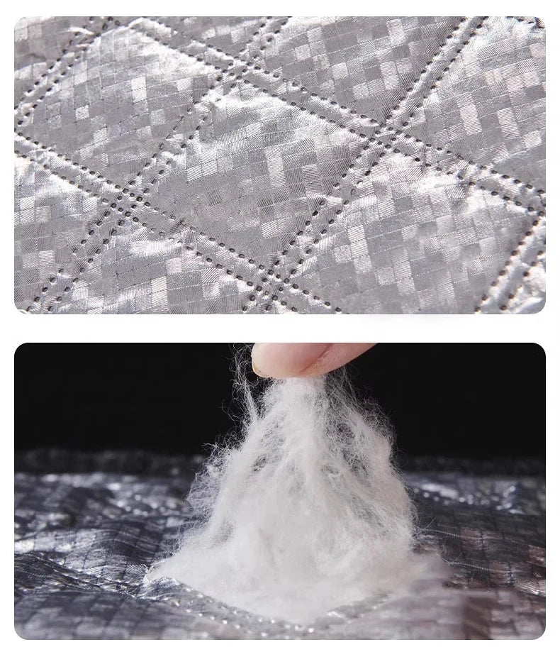 Thermal Insulated Curtains - Blackout Soundproof Energy Saving Window Drapes