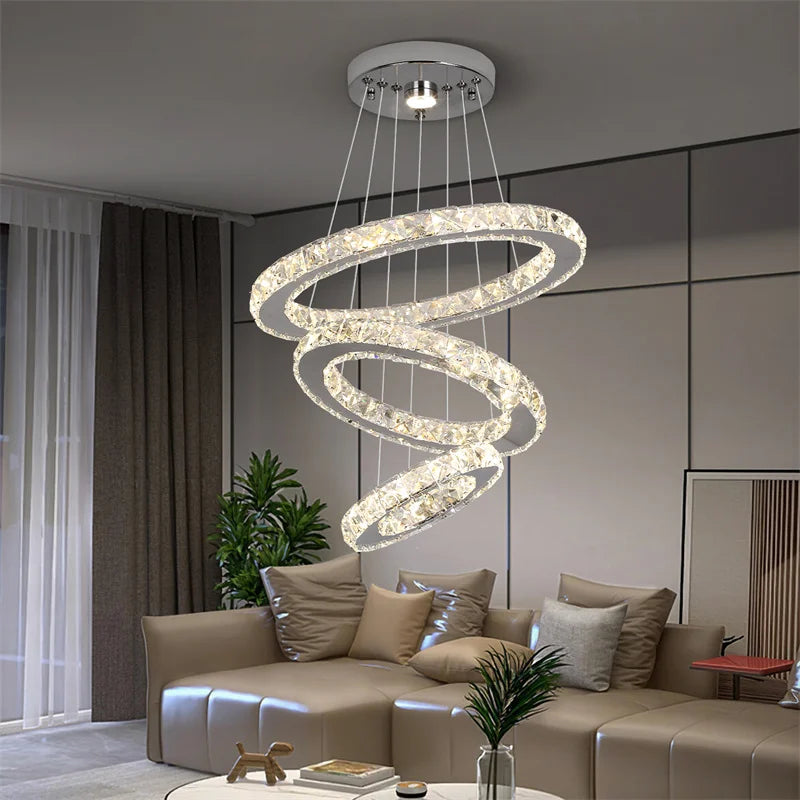 Crystal Led Chandelier - PDS Home & More