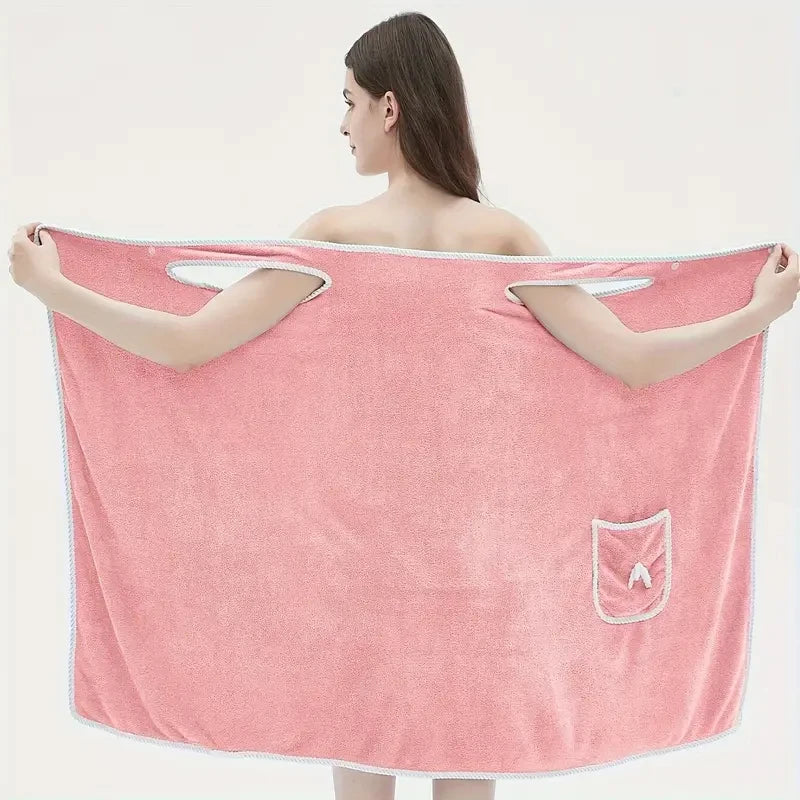 Wearable Bath Towel, Quick Drying