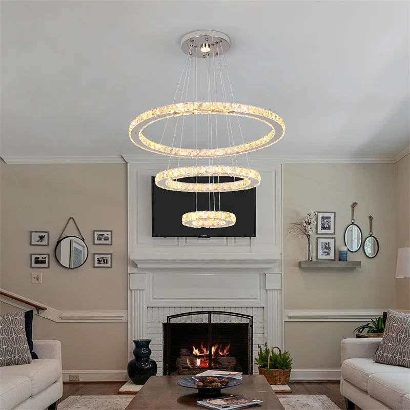 Crystal Led Chandelier - PDS Home & More