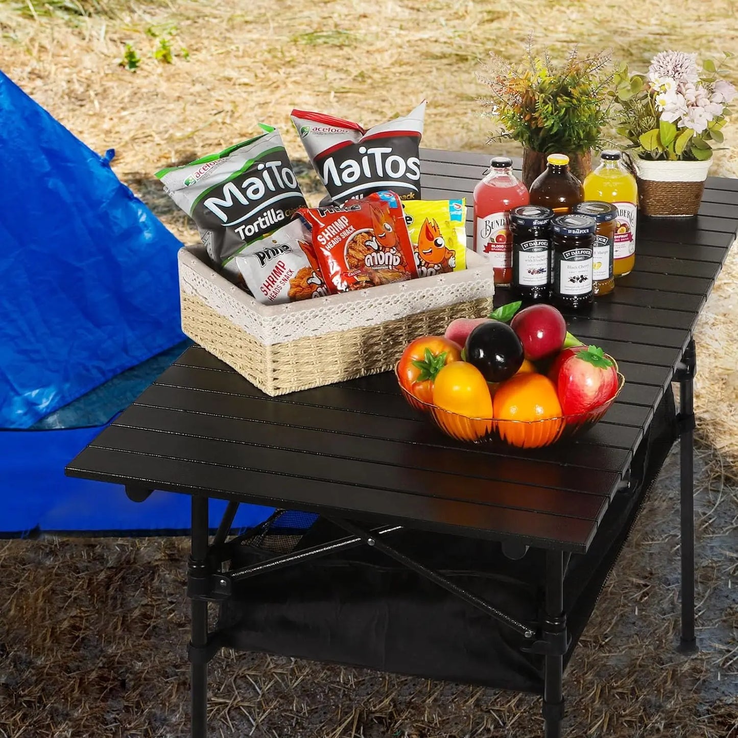 Portable Camping Table Waterproof and Rust Resistant