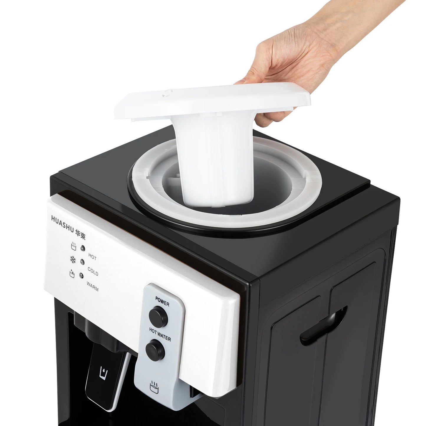 5 Gallon Loading Water Cooler Dispenser Small Countertop Hot Cold Drinking Machine