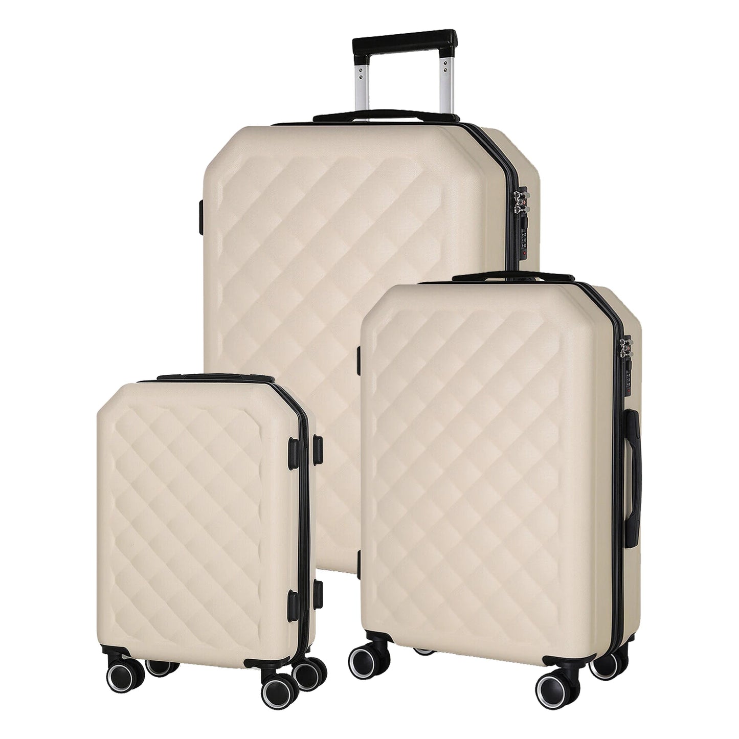 Luggage Set 3 Piece Travel Suitcase Set