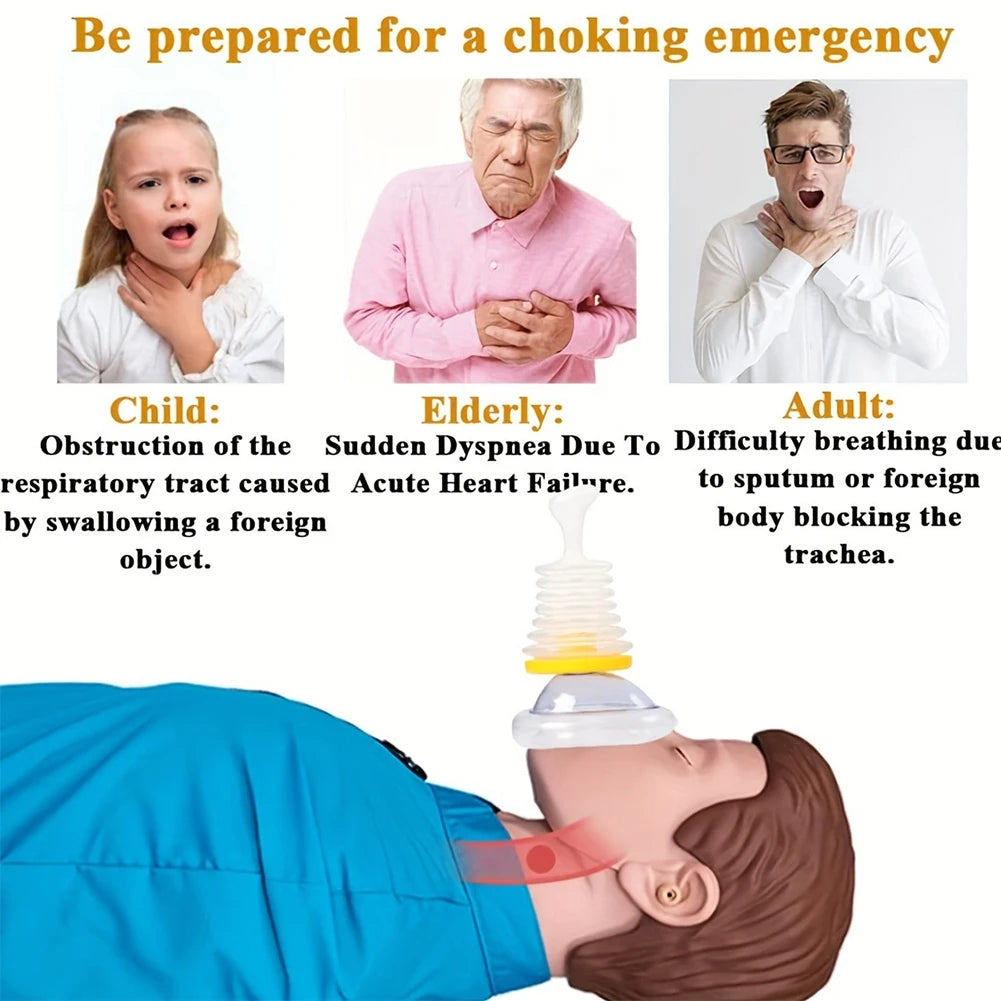 Choking/ Breathing Rescue Device Adult Kids