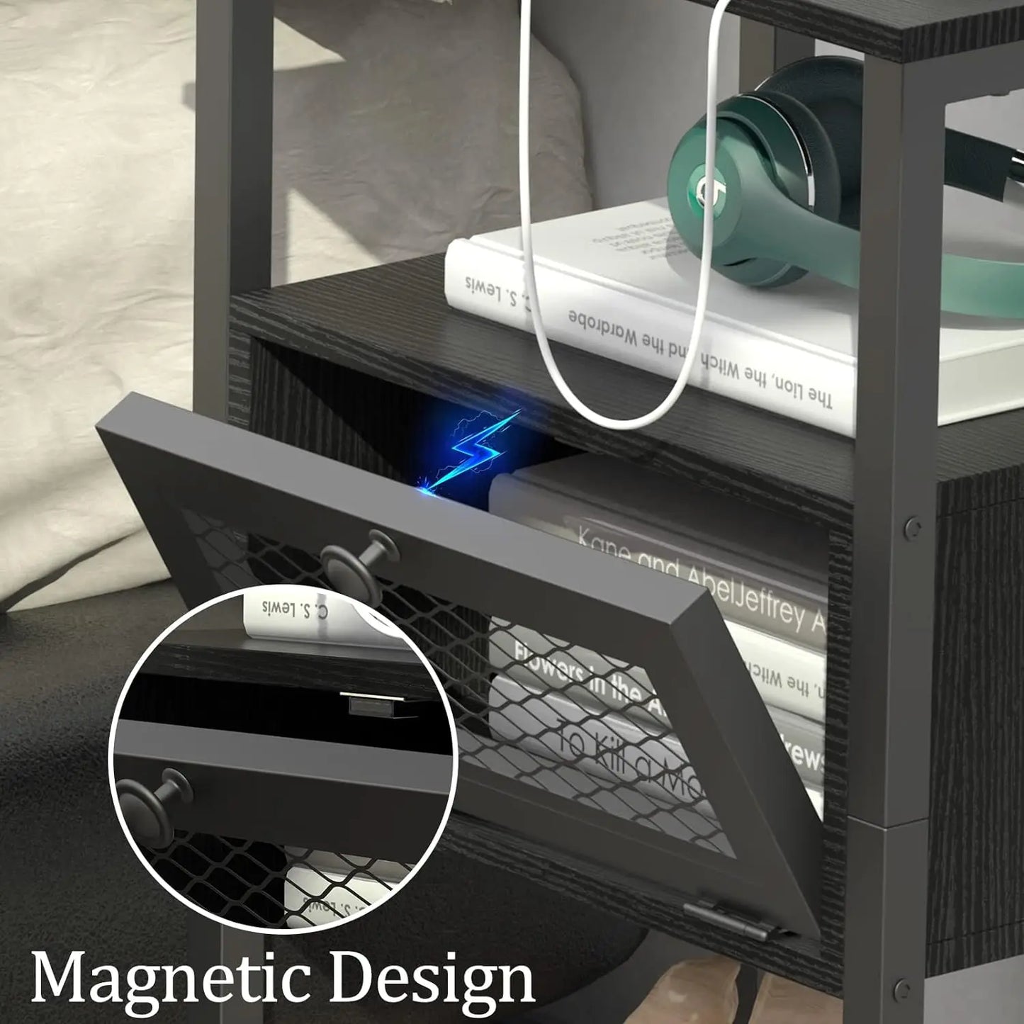 2pcs Modern Nightstand