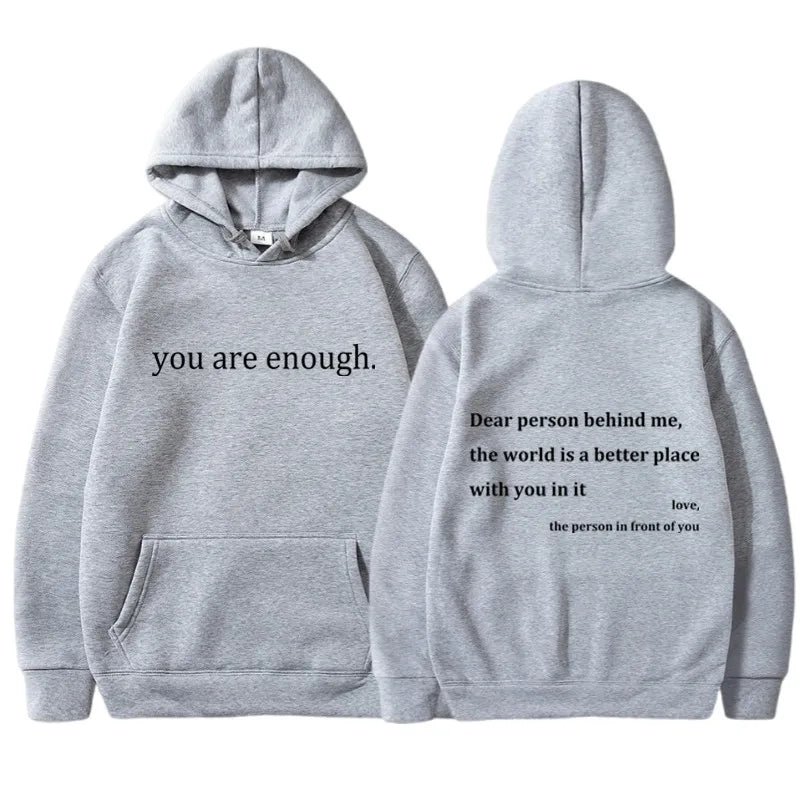 You Are Enough Hoodie