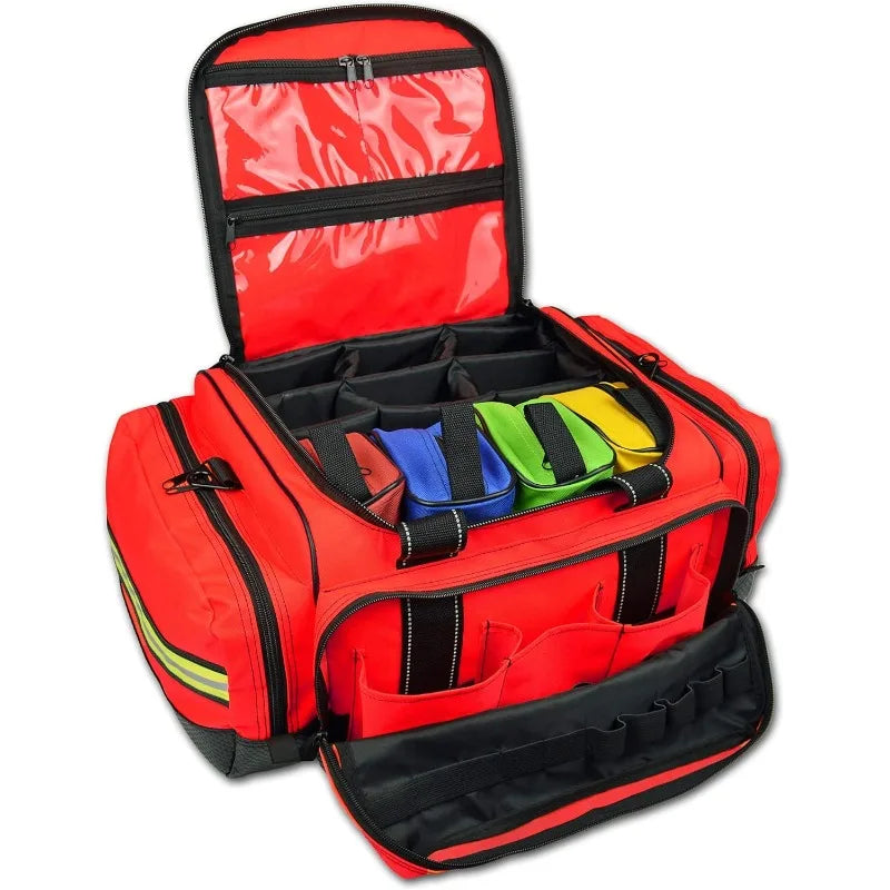 First Responder Trauma Bag Stocked w/Fill Kit