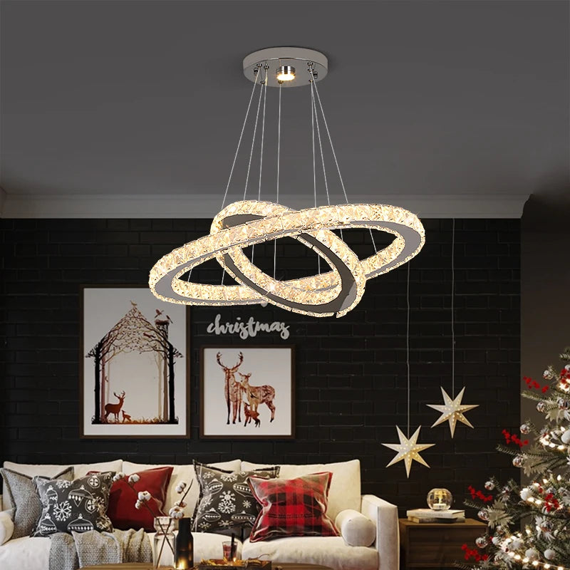 Crystal Led Chandelier - PDS Home & More