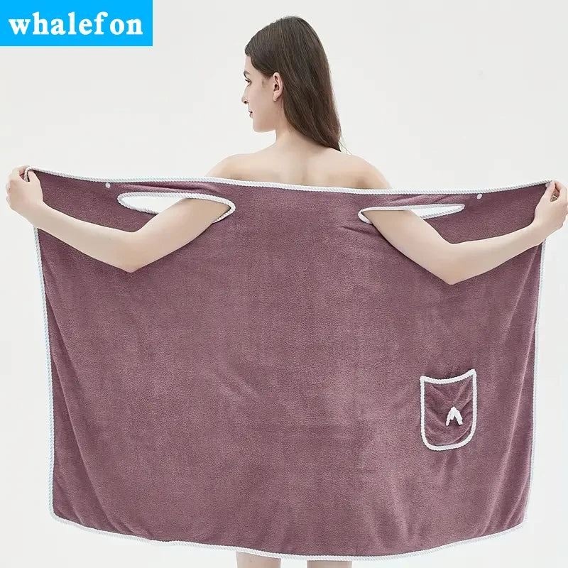 Wearable Bath Towel, Quick Drying