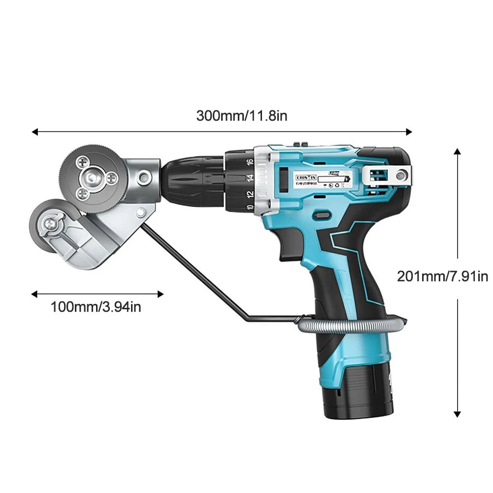 Electric Drill Adapter Attachment Plate Cutter, Metal Sheet Cutting Machine