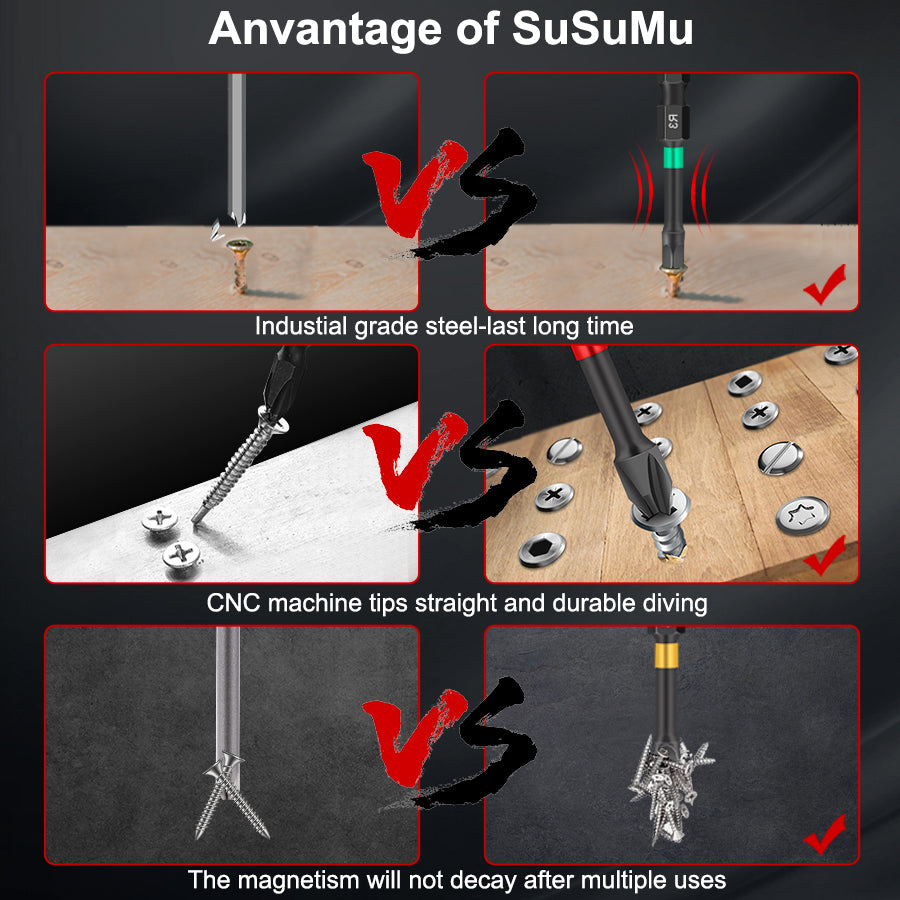 5 Magnetic Bit Set Case