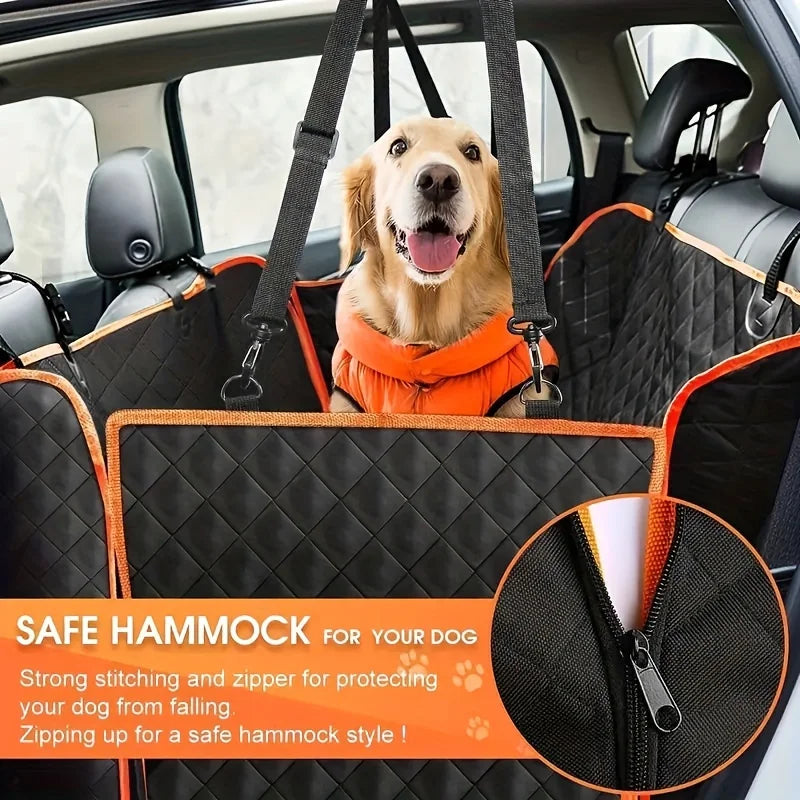 Dog Car seat Cover, Waterproof, Scratch-Resistant Hammock