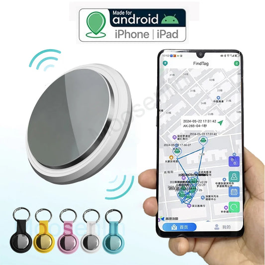 Smart Airtag Bluetooth GPS Tracker Android/ iOS System Air Tag Tracker Mini Locator Pet Key Finder