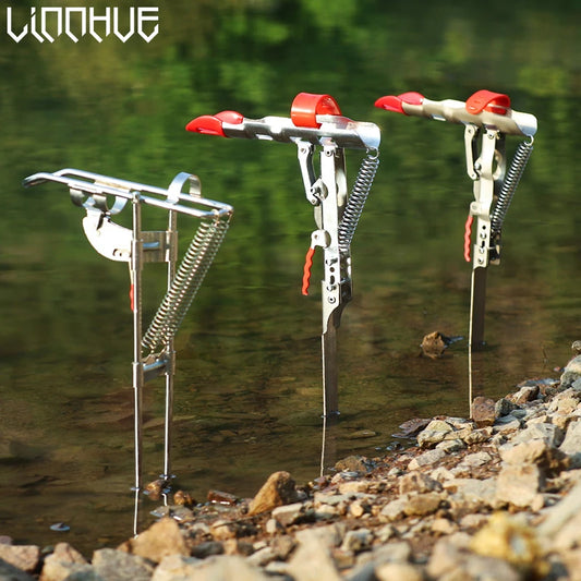 Automatic Spring Fishing Rod Holder