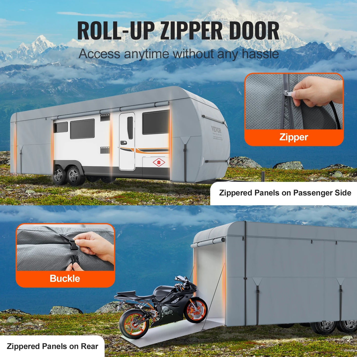 VEVOR Travel Trailer Cover