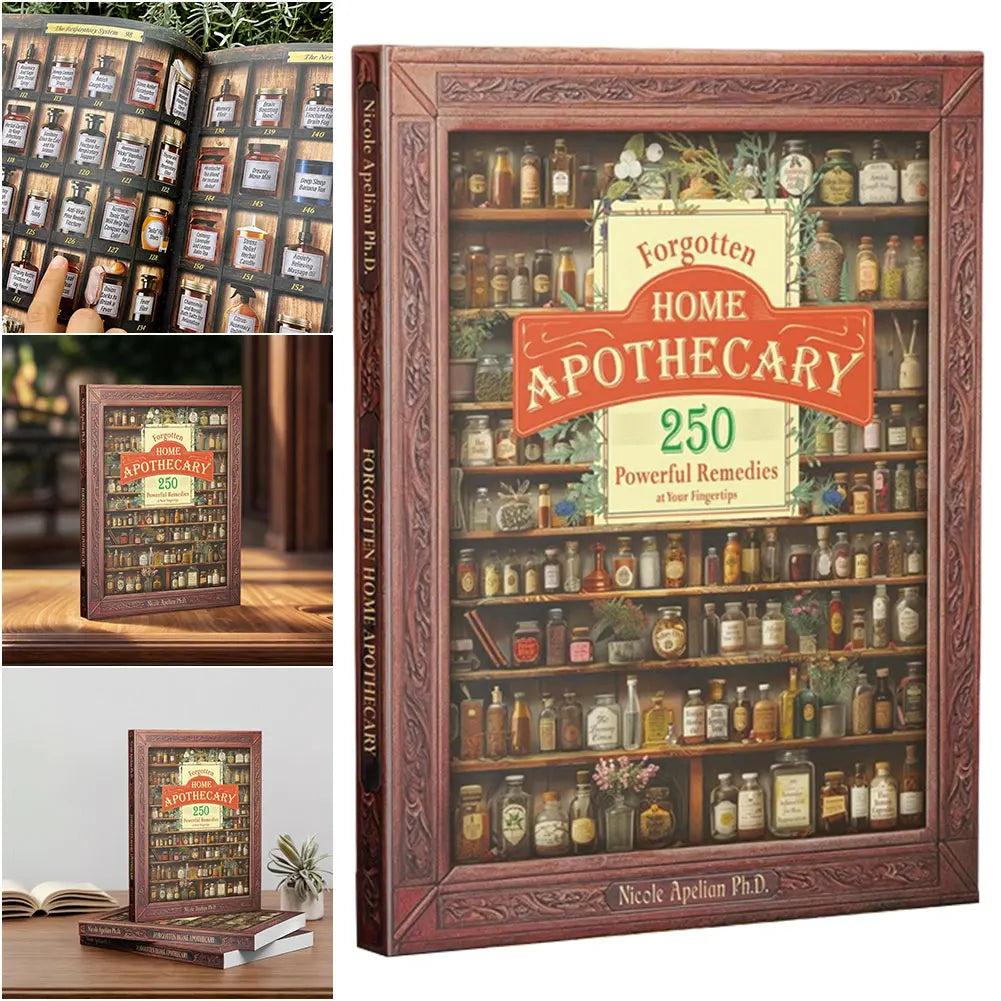 Forgotten Home Apothecary 250 Powerful Remedies for Everyday Wellness