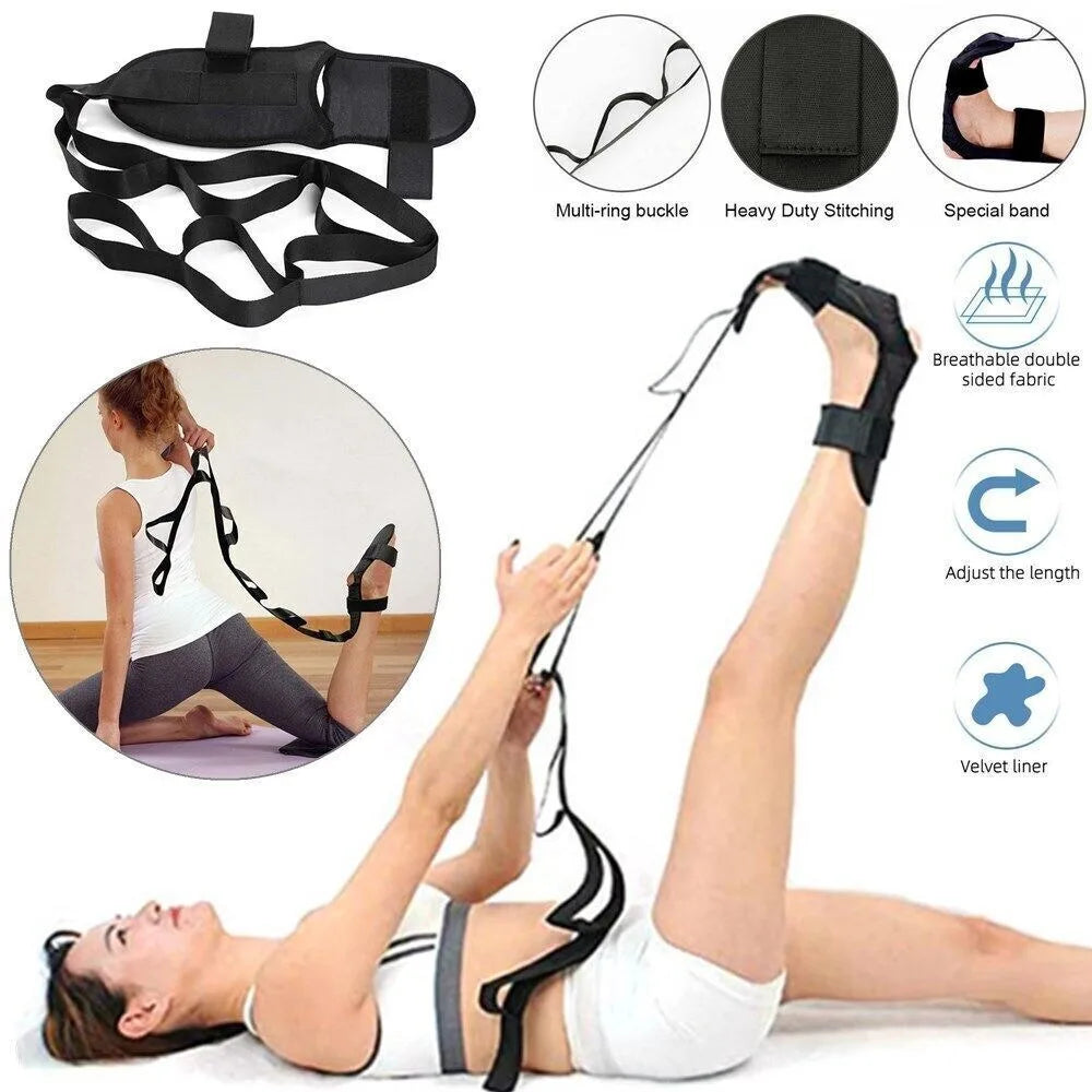 Yoga stretching Multiple ring Buckle Heavy Duty Special Band