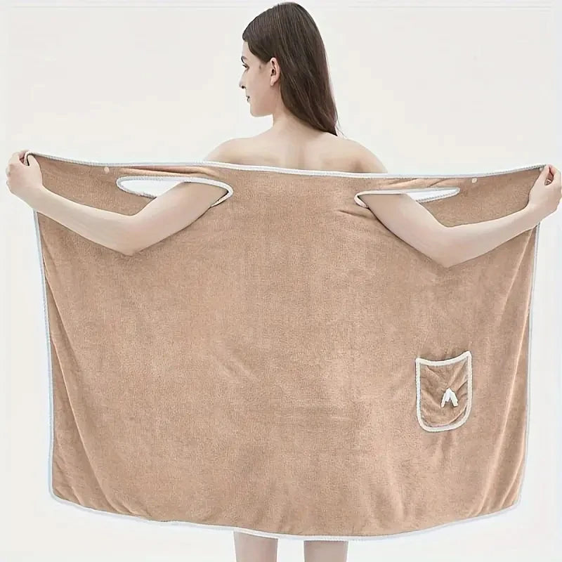 Wearable Bath Towel, Quick Drying