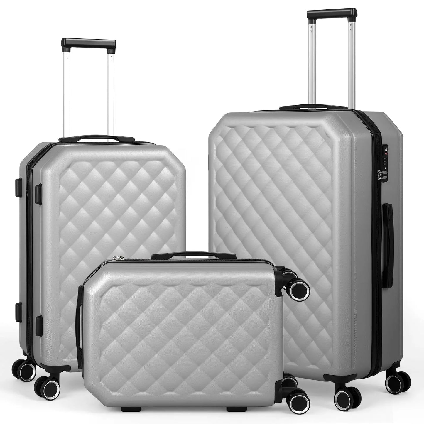 Luggage Set 3 Piece Travel Suitcase Set