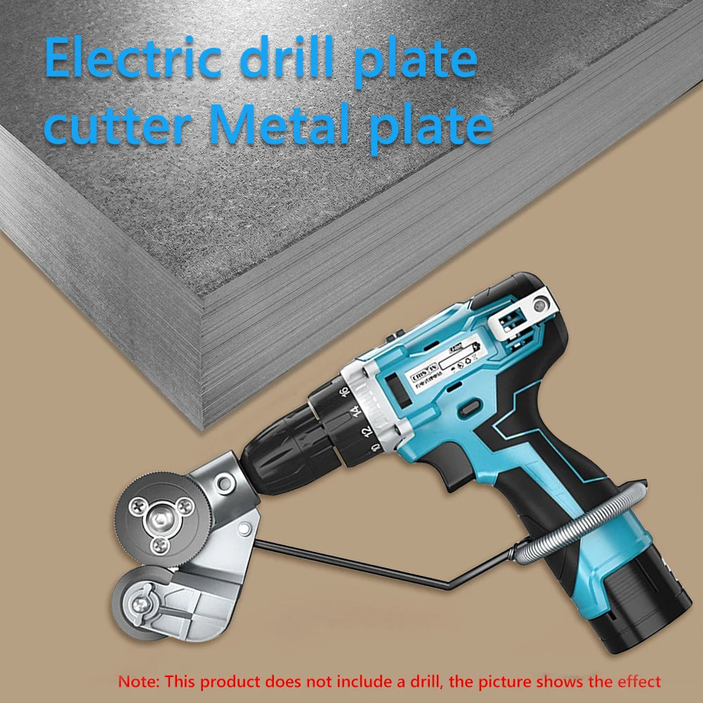 Electric Drill Adapter Attachment Plate Cutter, Metal Sheet Cutting Machine