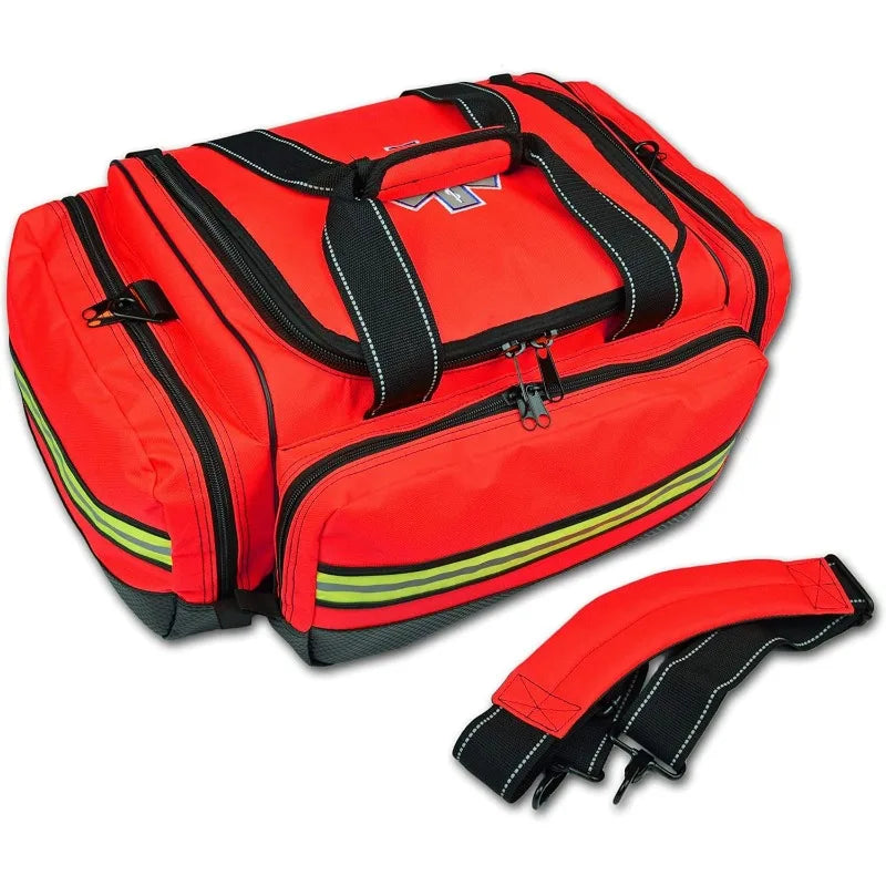 First Responder Trauma Bag Stocked w/Fill Kit